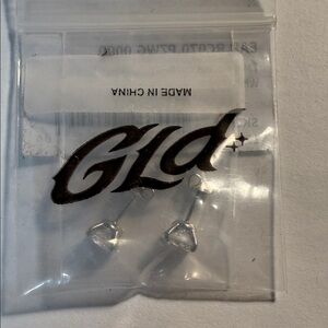 7mm Round Cut Diamond Stud Earrings in White Gold white gold plated w/ CZ